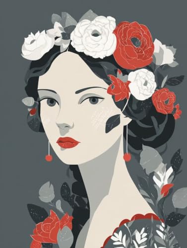 Cuadros para pintar por números adultos: el regalo para mujer ideal de formato 80x100