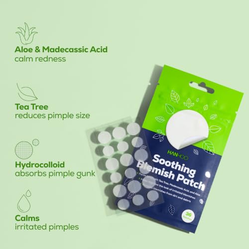 Tratamiento hidrocoloide para granos antes de la etapa e imperfecciones inflamadas HANHOO 2