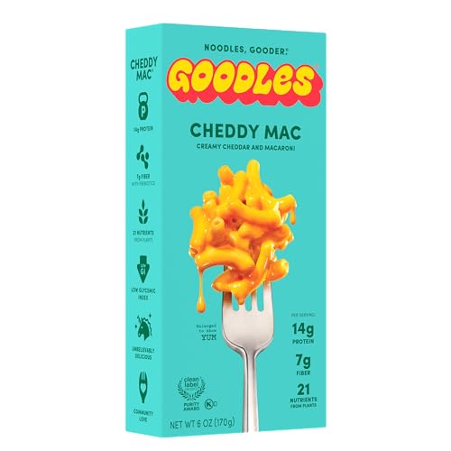 ★Goodles Nutrient Packed Protein Creamy Cheddar Mac