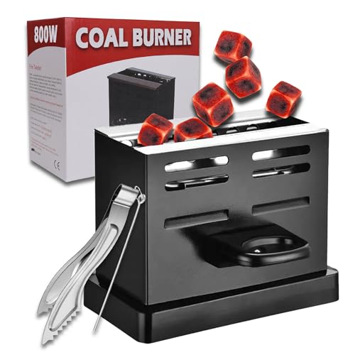 Brûleur à charbon électrique 800W multifonction pour cubes de chicha - 8