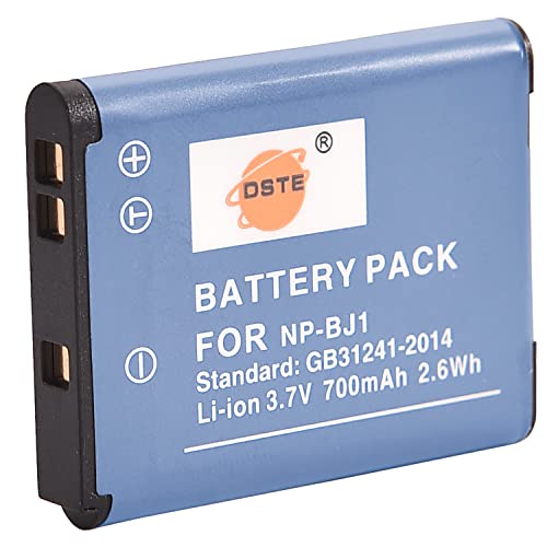 DSTE NP-BJ1 Batteria di ricambio (2 pacchetti) e