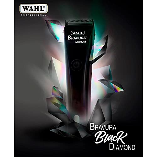 Maquina para Tosa sem Fio Bravura Diamond Preta WAHL, Wahl, Bravura Diamond Bravura Diamond, Preta
