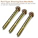 Steering Gear Box Mounting Bolts compatible with Jeep Cherokee XJ 1984-2001, Replaces 6035939AA