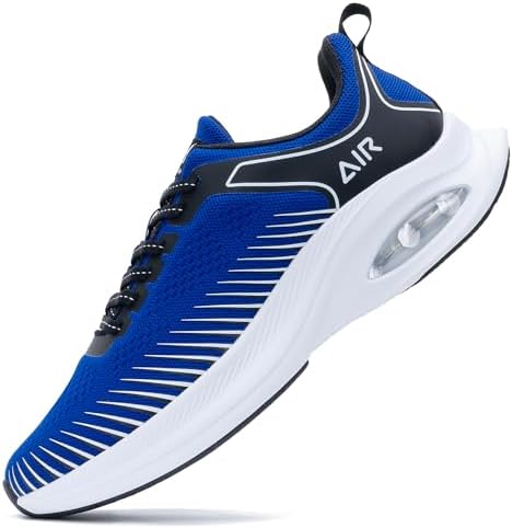 RomenSi Mens Athletic Running Shoes Air Tennis Sneakers Lightweight Gym Jogging Sport Workout Fitness Shoes