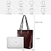 S-ZONE Vintage Genuine Leather Tote Shoulder Bag Handbag Big Large Capacity 2.0