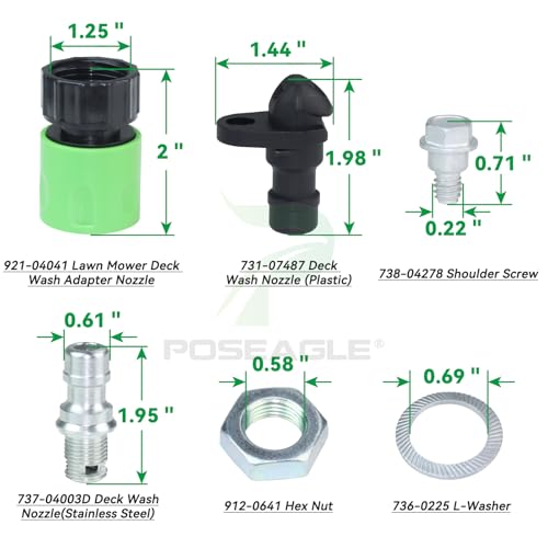 POSEAGLE [Upgraded 490-900-M061 Deck Wash Kit Replaces 490-900-0025 by POSEAGLE - Used condition - Image 3
