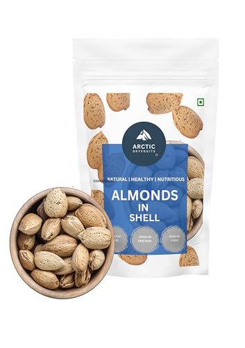 Image of Arctic Dryfruits California Almonds in Shell (75g) | Whole Natural Badam | Quality With Shell Almonds| Crunchy Texture | Ideal for Snacking & Gifting | Dry Fruits & Nuts