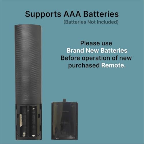 Image of BLACKSHEEP Compatible with Thomson Smart Tv Remote - Without Voice - Hot Keys Netfix, Prim Video, Y0utube and Go0gle Play Use for LCD LED OLED QLED UHD 4K Android TVs-Black