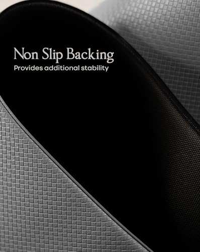 Anti-Fatigue Kitchen Mat Set – 2-Piece Memory Foam Cushioned Mats for Standing – Gray, 18×30 & 18×60, 0.4 in Thick, Waterproof, Non-Slip – Homergy