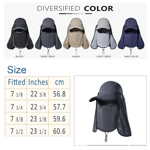 Chapeau de soleil détachable Boundless Voyage avec protection UPF 50+