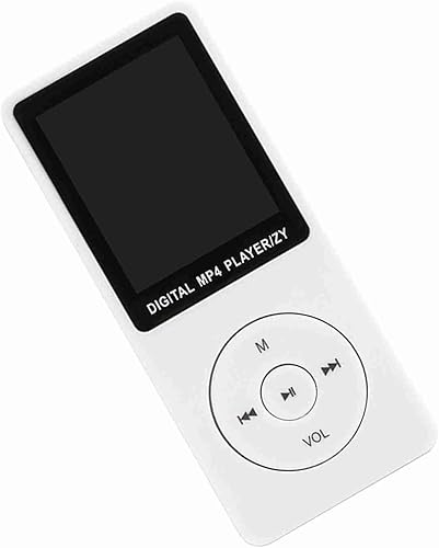 Miniatura 3 de Music Player with Speaker, 1.8in Screen Plug in Rechargeable Digital Audio Player Portable 32GB MP4 Player for Entertainment Learning (White)