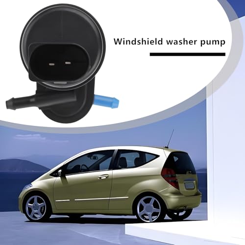 OTOTEC Część zamienna pompy wycieraczki przedniej szyby 2108691021 kompatybilna z Mercedes-Benz klasa A W169 2004-2012 pompa spryskiwacza do systemu spryskiwaczy przedniej szyby czarna
