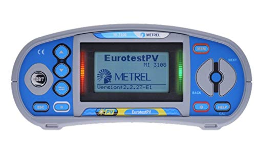 פראָנט view of Metrel MI 3108 EurotestPV
