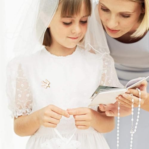 Confirmation Sponsor Gifts - Holy Spirit Dove Cross Pin with Touching Sentiment - Confirmation Decorations Scratch Off Will You be My Confirmation Sponsor Card - Confirmation Gifts for Teenage Girls/Boys2