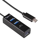 2 en 1 USB 3.1 USB-C / Tipo-C a USB 2.0 COMBO 3 puertos HUB TF Card Reader