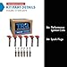 TRQ Ignition Coil & Spark Plug Kit Iridium 12 Piece Compatible with 2017 Ford F-150 V6 3.5L Gasoline 2018-2021 Expedition Lincoln Navigator