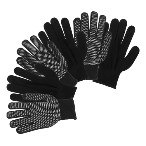 NAMOARLY Climbing Hiking Gloves 3 Pair Set Waterproof Nylon Non-Slip Breathable Lightweight Summer Work Bike Anti-Sweat