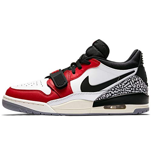 Jordan Air Legacy 312 Low, Black / Varsity Red-black-cement Grey, 11
