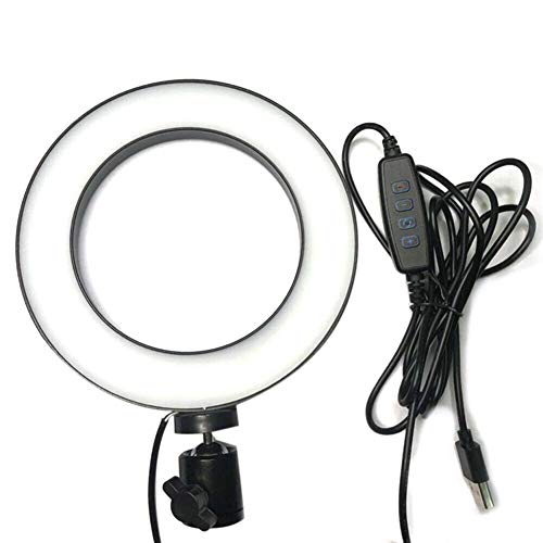 Dastrues Lumière d'appoint, Lumière de Remplissage, 16 cm lumière de Remplissage d'anneau LED de beauté en Direct pour téléphone Portable