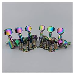 Mécanique Guitare Clés Tuners Guitar Modèles De Verrouillage Arrière Corde De Guitare Électrique Têtes Arc-en-Ciel… - Les Beatles, Paul McCartney, John Lennon, RIngo Starr, George Harrison Mécanique Guitare Clés Tuners Guitar Modèles De Verrouillage Arrière Corde De Guitare Électrique Têtes Arc-en-Ciel… – Image 2
