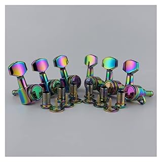 Tuners Guitar Modèles De Verrouillage Arrière Corde De Guitare Électrique Têtes Arc-en-Ciel Guitare Mécaniques Boutons… - Les Beatles, Paul McCartney, John Lennon, RIngo Starr, George Harrison Tuners Guitar Modèles De Verrouillage Arrière Corde De Guitare Électrique Têtes Arc-en-Ciel Guitare Mécaniques Boutons… – Image 2