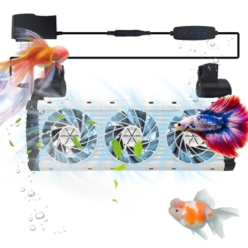 Ventilador de enfriamiento para pecera, Enfriador de Acuario | Ventilador Enfriador de Acuario - Enfriador de Acuario Ajustable, Enfriador de pecera, Ventilador de pecera para Acuario