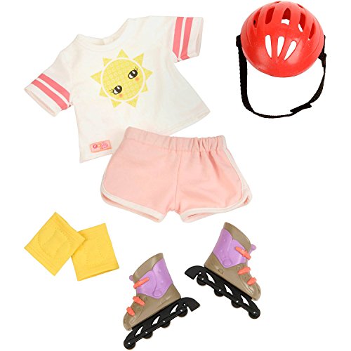 NEW! Our Generation Roll With It Roller Blade Skates Girl Doll Clothes