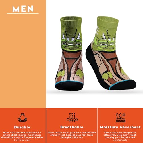 Image of Supersox Disney Star Wars Ankle Length Socks Collection for Men (Pack of 5)