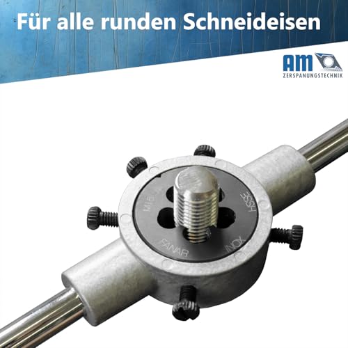 AM-Zerspanungstechnik Schneideisenhalter 25 x 9 mm | PRO Gewindeschneideisenhalter DIN225 | Auswahl verschiedener Halter (Ø25x9 mm)