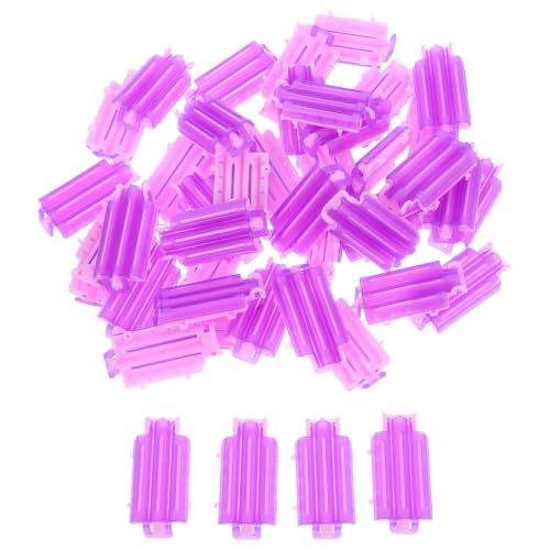 Alipis 45 Piezas Rizador de Pelo Pinzas de Resina para Uso en Salón y Hogar, Fácil de Usar para Crear Rizos Definidos y Duraderos Tipo de Cabello