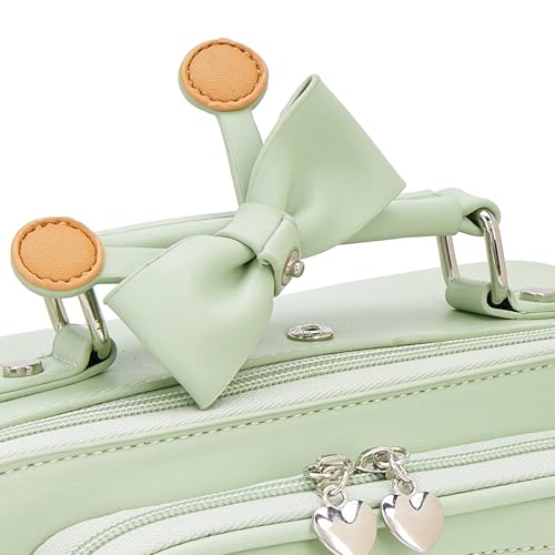 Image of Women TV Shape Ita Bag Shoulder Bag Ita Backpack Fun female Clear Window Anime Pins Display Purse (light green)