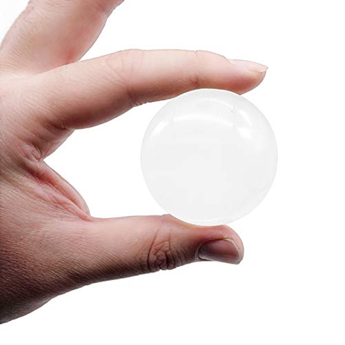 Sanung 8X Dome Magnifying Glass Hands-Free High Definition Round High Transparent Acrylic Optical Magnifier Reading Aid Paperweight Half Ball Lens Magnifier For Reading Books Map Newspapers #TOP4