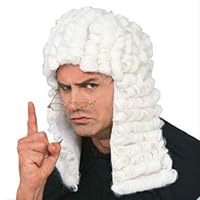 Matériel de qualité: La perruque juge est faite de manière experte à partir de fibres synthétiques de qualité, qui offre une douceur qui est agréable contre la peau..Ce matériau est également plus épais, offrant un aspect plus réaliste par rapport au...