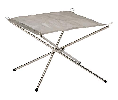 武田コーポレーション シルバー 40×40×33㎝ 焚火スタンド FS21-40