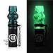 Yimi Hookah® Mouthpiece Luxury Resuable Resin Shisha Mouth Tips with Lanyard PU Bag (Glow in Dark-Green)