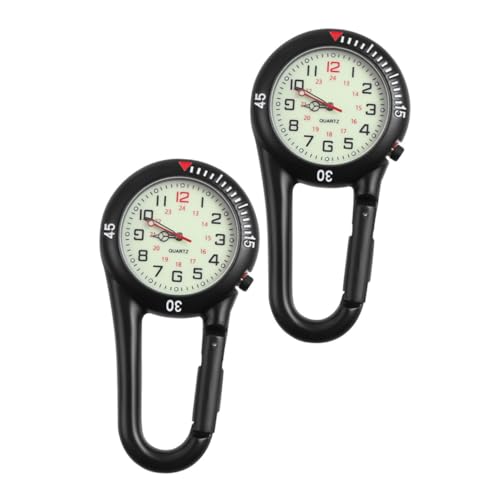 Montres à clipser pour randonnée nocturne et escalade avec cadran fluorescent