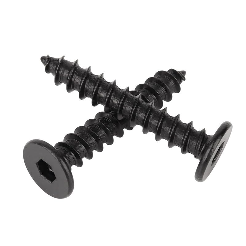 Tornillos autoperforantes acero inoxidable M3 x 6mm 100 piezas miniatura 4