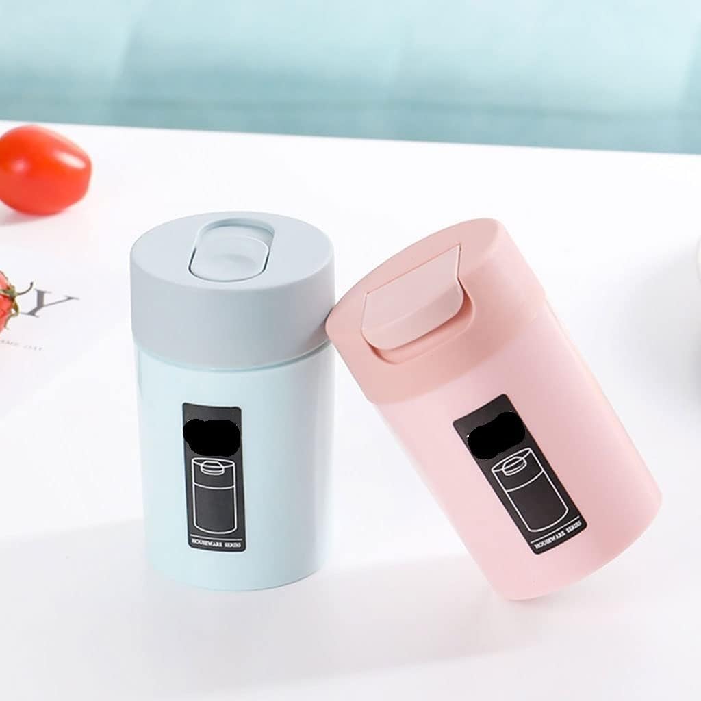 Ceramic Toothpicks Container ，Plastic Toothpick Case，Fashion Toothpick Holder Plastic Desktop Sliding Cover Toothpick Dispenser Home Reusable Toothpick Container Chic, Pink(Khaki)