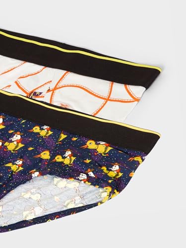 Image of Bummer Men's Printed Micro Modal Briefs Underwear | Ultra Soft & Breathable | Combo Pack of 2