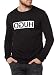 Produktbild HUGO Herren Sweatshirt Dicago, Schwarz (Black 001), X-Large