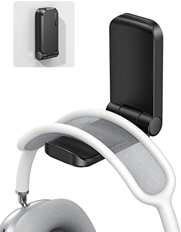 Lamicall Headphone Stand, Sticky Headset Hanger, Adhesive Headphone Holder
