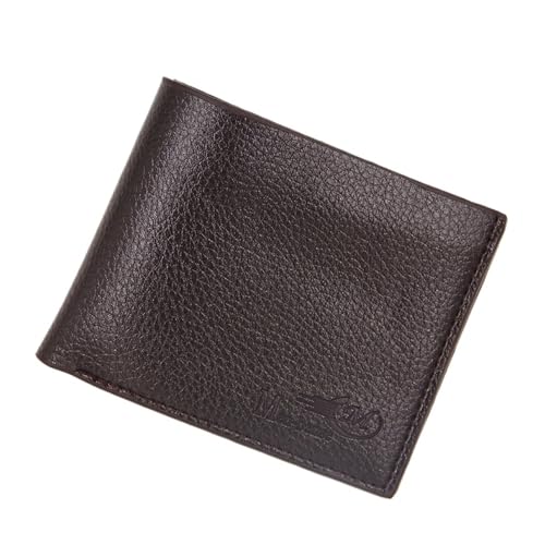 Porte-cartes en cuir pour hommes de qualité supérieure, petit portefeuille mince