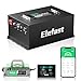48V 105AH Lithium Lifepo4 Battery for Golf Cart Kit with 18A Charger and Touch Monitor,Peak Current 1000A,Built-in 200A BMS,Up to 6000+ Deep Cycle,Perfect for Golf Carts,Lawnmower,Club Car