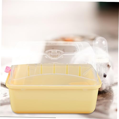 VILLFUL Caixa Gaiola Para Hamster Porquinho Da Índia Transportadora De Viagem Para Hamster Gaiola Pa