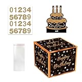 Caja de Regalo Sorpresa para Dinero, Hucha de Cumpleaños para Tirar, Creativo Caja Sorpresa Regalo para Dinero en Efectivo para Padres, Seres queridosAmigos