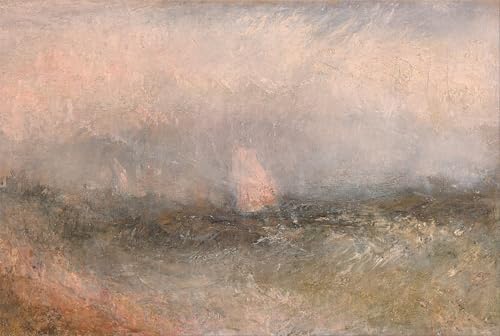 Tableaux Toile Turner au large de la Nore poster déco salon 60x90cm