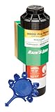 desmontar aspersor rain bird 5000 La tecnología superior de la cortina de lluvia produce grandes gotas de agua para proporcionar una distribución uniforme y resistir el exceso de rociado por el viento