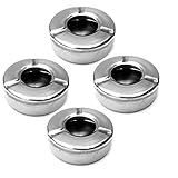 💨【 FUNCIONALIDAD 】 🠞 Este cenicero es un recipiente perfecto para recoger las cenizas de los cigarrillos, su tapa protege las cenizas del viento permitiendo almacenar las cenizas durante el día y después tirarlas a la basura♻️, además puede usarse con agua en su interior. La tapa puede separarse de la base para mayor comodidad al vaciarlo o limpiarlo.