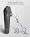 ULG Hair Cutting Scissors, Professional Hair Scissors 16.5 cm Right-Hand Razor Edge Barber Shears with Leather Case Salon Hair Cutting Shears Made of Japanese Stainless Steel, Hand Sharpened