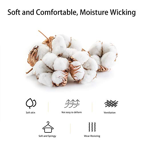 Image of ATBITER Ankle Socks Womens and Men Thin Athletic Running Low Cut No Show Socks With Heel Tab 6-12 Pairs | White Short Summer Athletic Running Yoga Pilates Workout Sneaker Socks Lightweight Non Slip Size 7-9 9-11